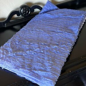 Pottery Barn Teen Textural Ombre Curtain 
Marine Blue Color
